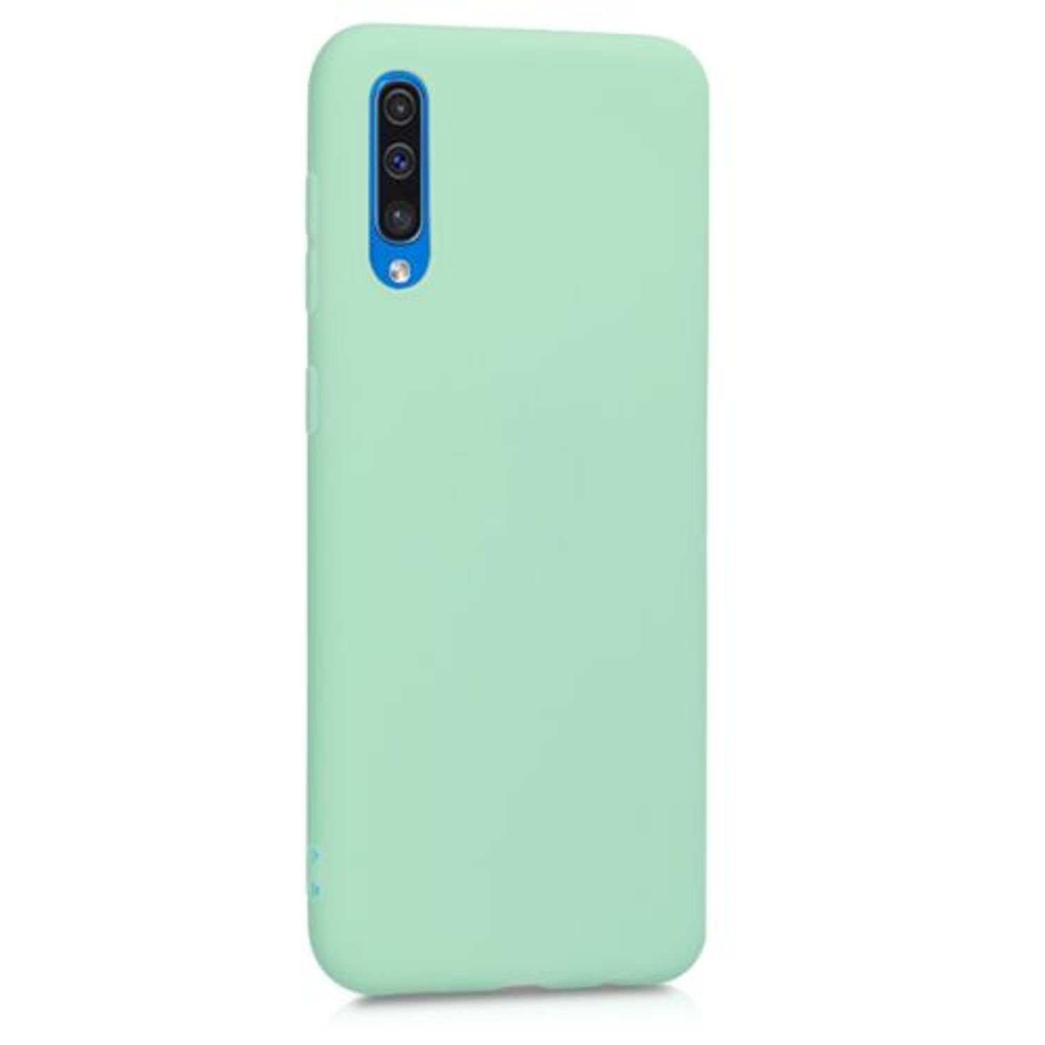 Husa pentru Samsung Galaxy A50, Silicon, Verde, 48054.50 fotografia produsului View 8 L