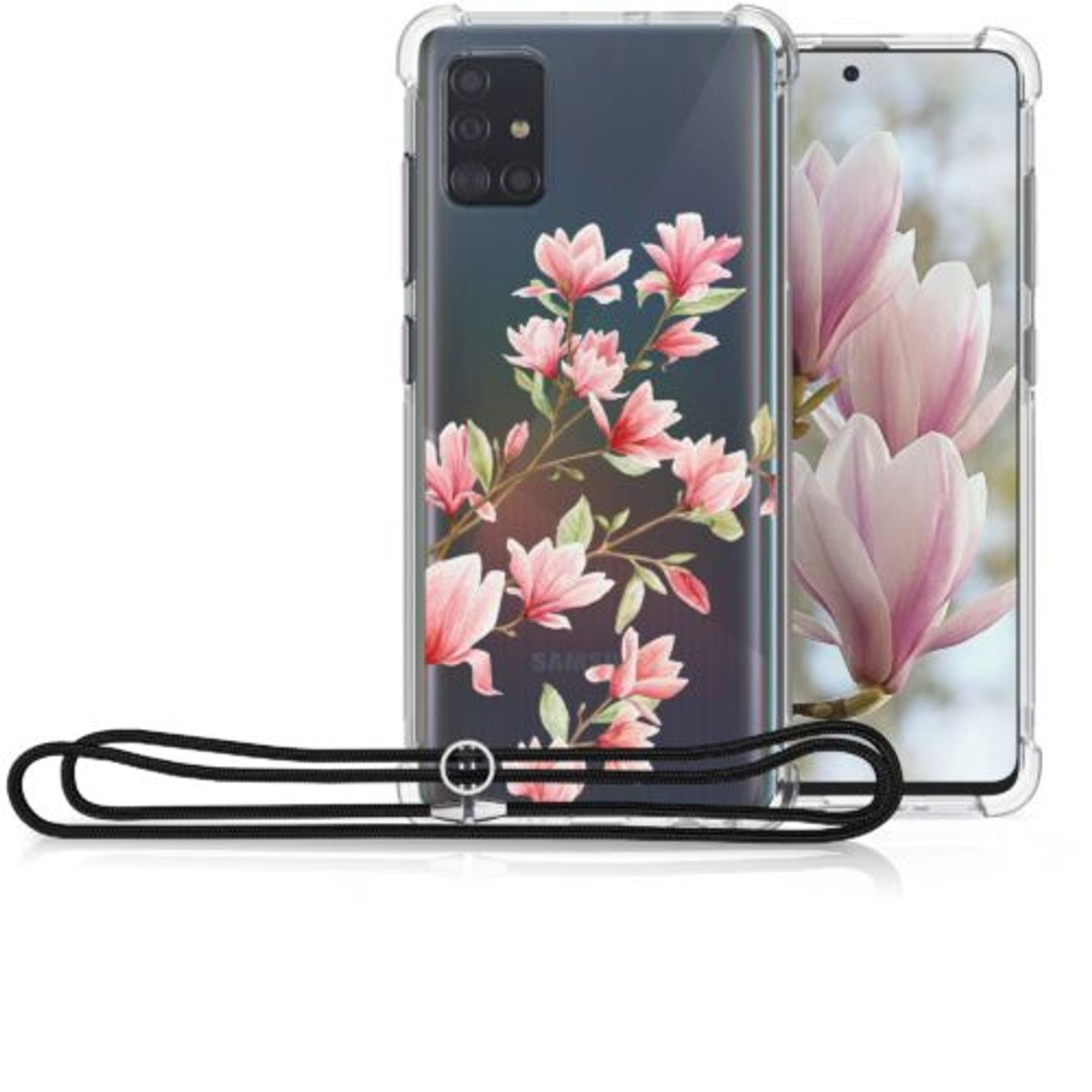 Husa pentru Samsung Galaxy A51, Silicon, Roz, 52510.01 fotografia produsului View 8 L