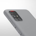Husa pentru Samsung Galaxy A51, Silicon, Gri, 51196.155 fotografia produsului View 9 S