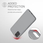 Husa pentru Samsung Galaxy A51, Silicon, Gri, 51196.155 fotografia produsului View 7 S