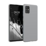Husa pentru Samsung Galaxy A51, Silicon, Gri, 51196.155 fotografia produsului