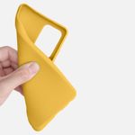 Husa pentru Samsung Galaxy A52, Silicon, Galben, 54346.143 fotografia produsului View 8 S