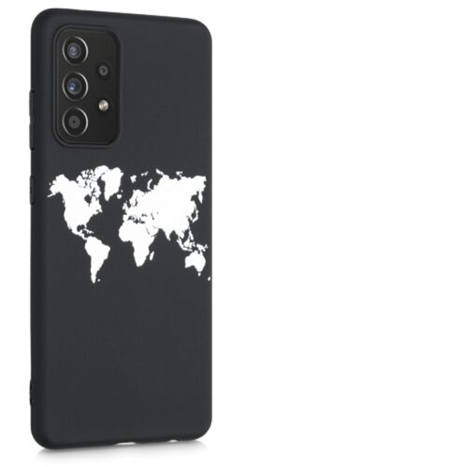 Husa pentru Samsung Galaxy A52, Silicon, Negru, 54352.02 fotografia produsului View 8 L
