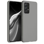 Husa pentru Samsung Galaxy A52, Silicon, Gri, 54346.155 fotografia produsului