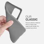 Husa pentru Samsung Galaxy A52, Silicon, Gri, 54346.155 fotografia produsului View 4 S
