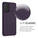Husa pentru Samsung Galaxy A52, Silicon, Mov, 54351.115 fotografia produsului View 4 S