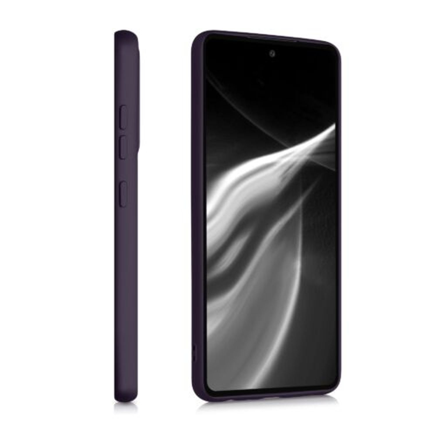 Husa pentru Samsung Galaxy A52, Silicon, Mov, 54351.115 fotografia produsului View 5 L