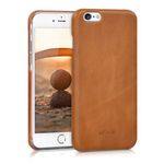 Husa pentru Apple iPhone 6/iPhone 6s, Piele naturala, Maro, 38961.83 fotografia produsului