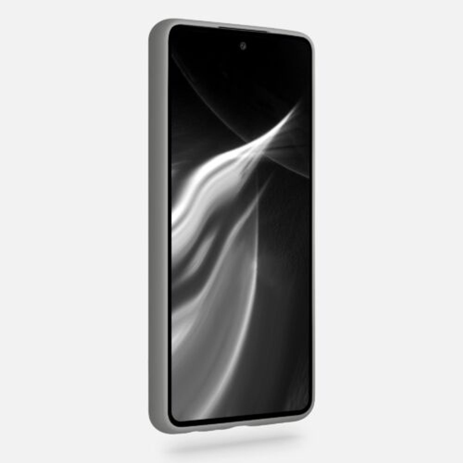 Husa pentru Samsung Galaxy A52, Silicon, Gri, 54346.155 fotografia produsului View 3 L