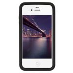 Husa pentru Apple iPhone 4/iPhone 4s, Silicon, Negru, 10719 fotografia produsului View 3 S
