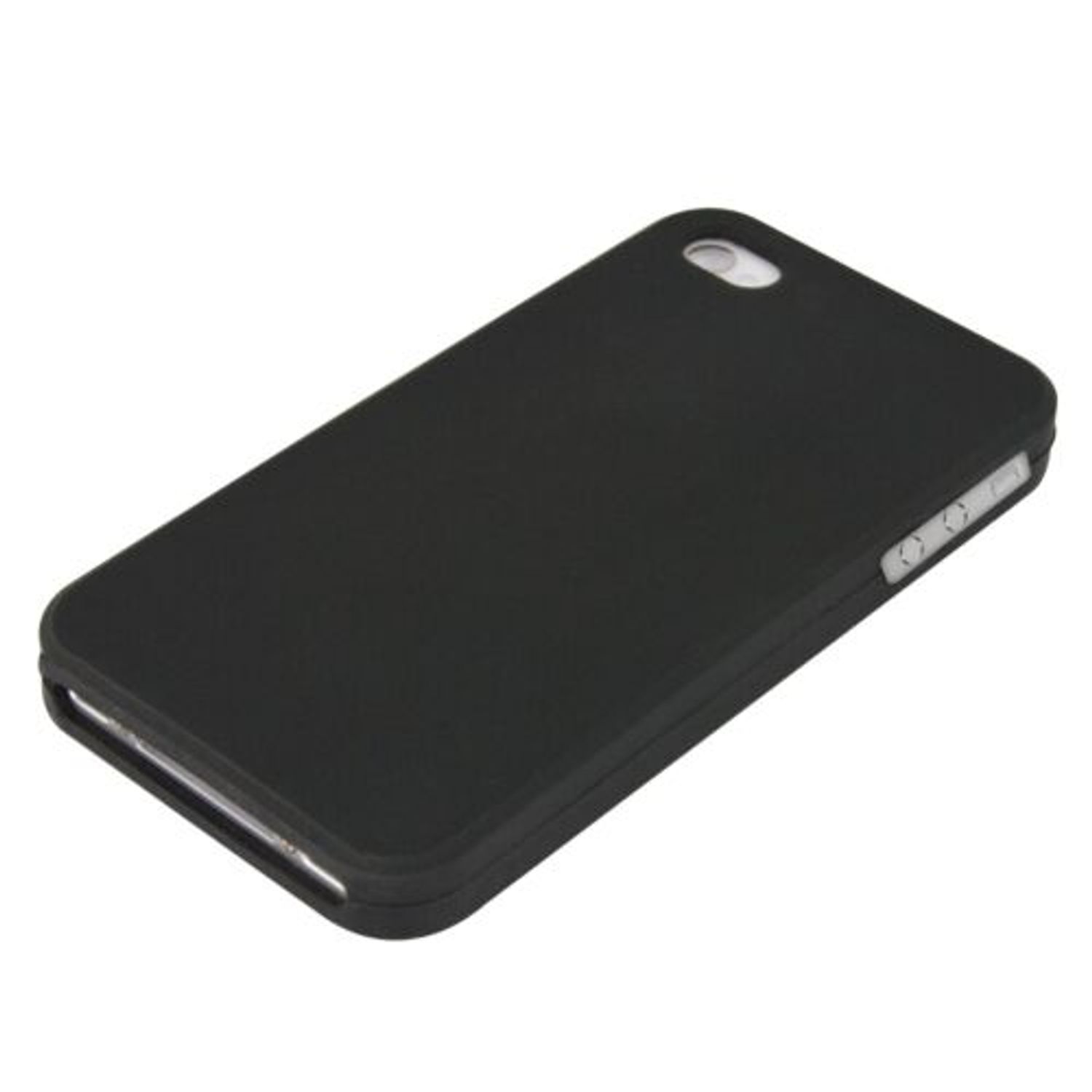 Husa pentru Apple iPhone 4/iPhone 4s, Silicon, Negru, 10719 fotografia produsului View 2 L