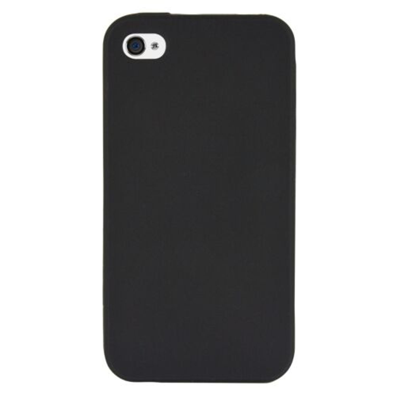 Husa pentru Apple iPhone 4/iPhone 4s, Silicon, Negru, 10719 fotografia produsului View 4 L