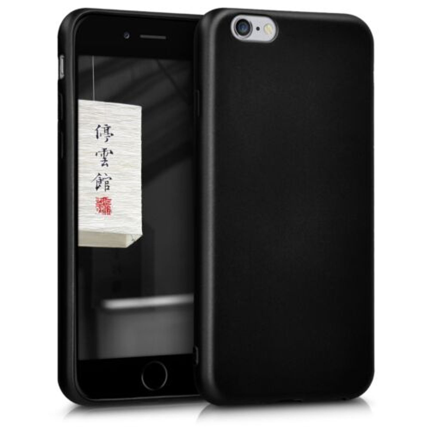 Husa pentru Apple iPhone 6/iPhone 6s, Silicon, Negru, 40349.68 fotografia produsului