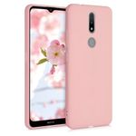 Husa pentru Nokia 2.4, Silicon, Rose Gold, 53496.89 fotografia produsului View 16 S