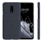 Husa pentru OnePlus 6T, Textil, Albastru, 55763.17 fotografia produsului View 2 S