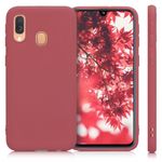 Husa pentru Samsung Galaxy A40, Silicon, Rosu, 48547.160 fotografia produsului View 2 S
