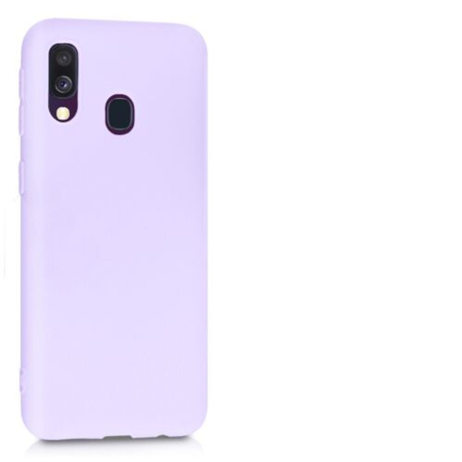 Husa pentru Samsung Galaxy A40, Silicon, Mov, 48547.108 fotografia produsului View 8 L