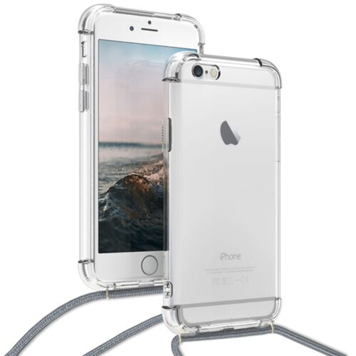 Husa pentru Apple iPhone 6/iPhone 6s, Silicon, Transparent, 47246.22 fotografia produsului View 5 L