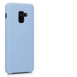 Husa pentru Samsung Galaxy A8 (2018), Silicon, Albastru, 46378.58 fotografia produsului View 8 S