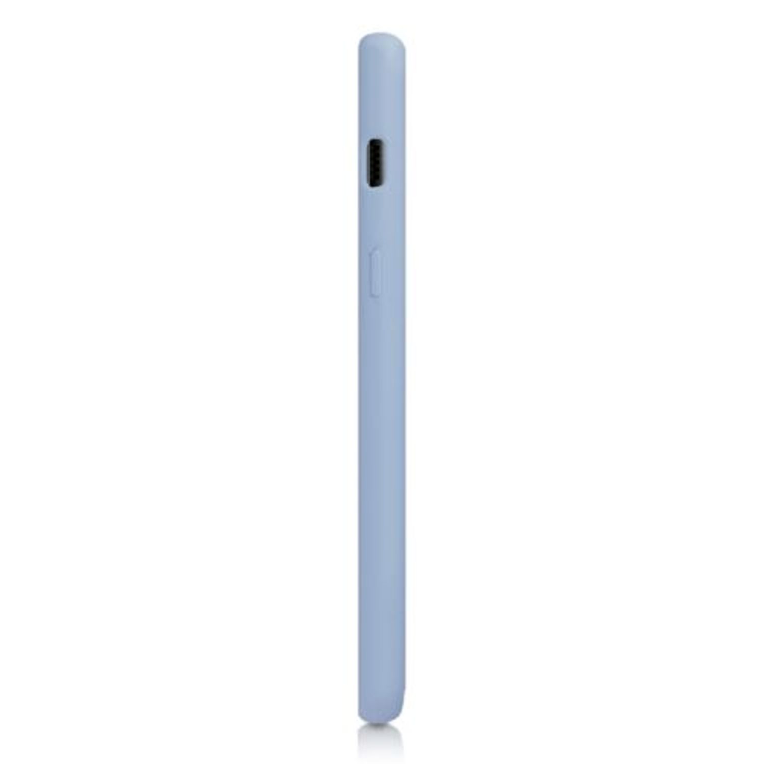 Husa pentru Samsung Galaxy A8 (2018), Silicon, Albastru, 46378.58 fotografia produsului View 5 L