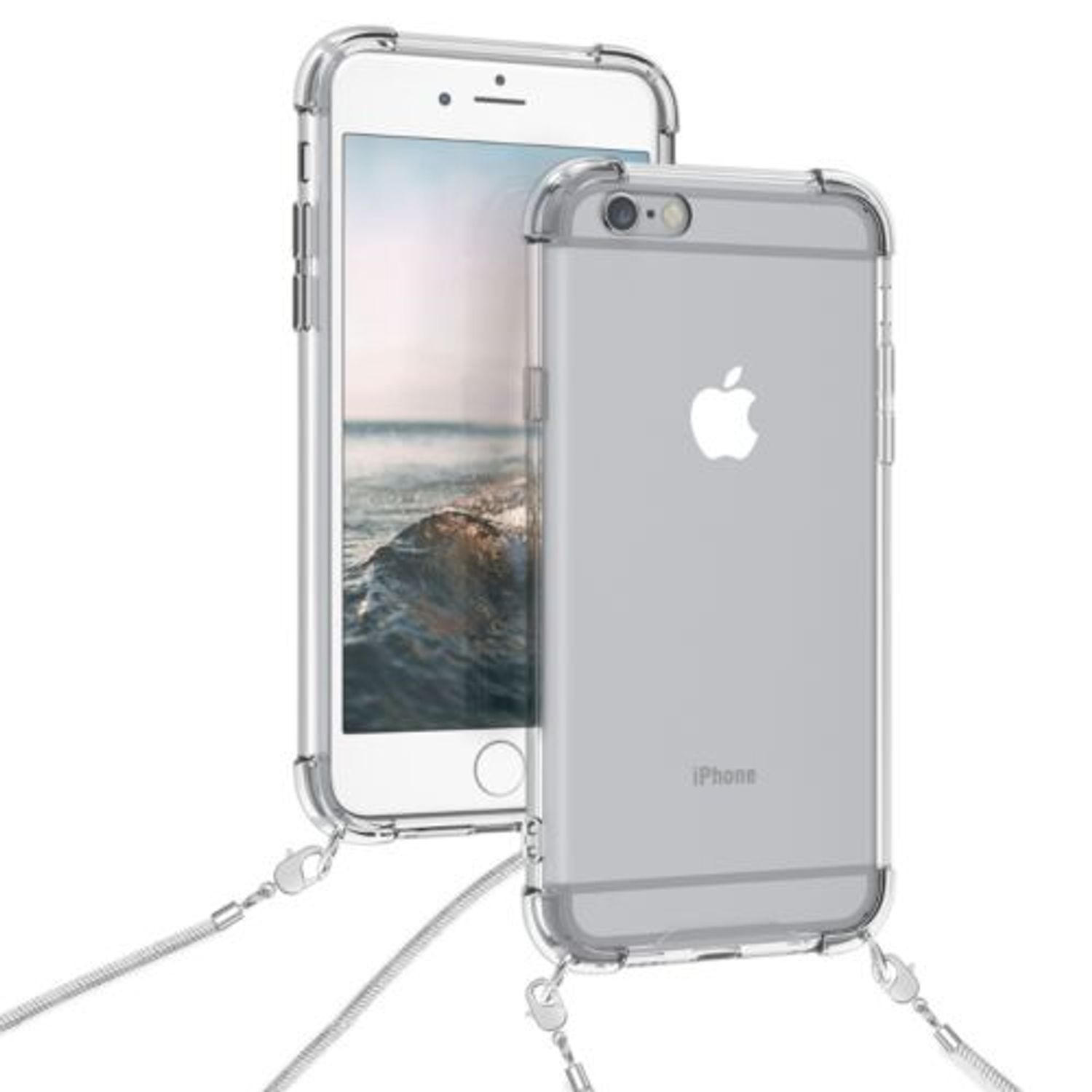 Husa pentru Apple iPhone 6/iPhone 6s, Silicon, Transparent, 48673.35 fotografia produsului View 5 L