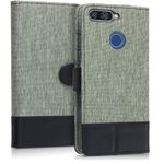 Husa pentru Huawei Honor 7A, Textil, Gri, 44827.01 fotografia produsului View 3 S