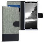 Husa pentru Huawei Honor 7A, Textil, Gri, 44827.01 fotografia produsului