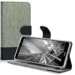 Husa pentru Huawei Honor 7A, Textil, Gri, 44827.01 fotografia produsului View 2 S