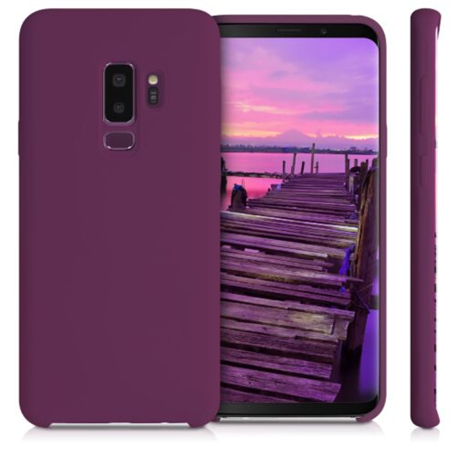 Husa pentru Samsung Galaxy S9 Plus, Silicon, Violet, 44183.187 fotografia produsului View 2 L