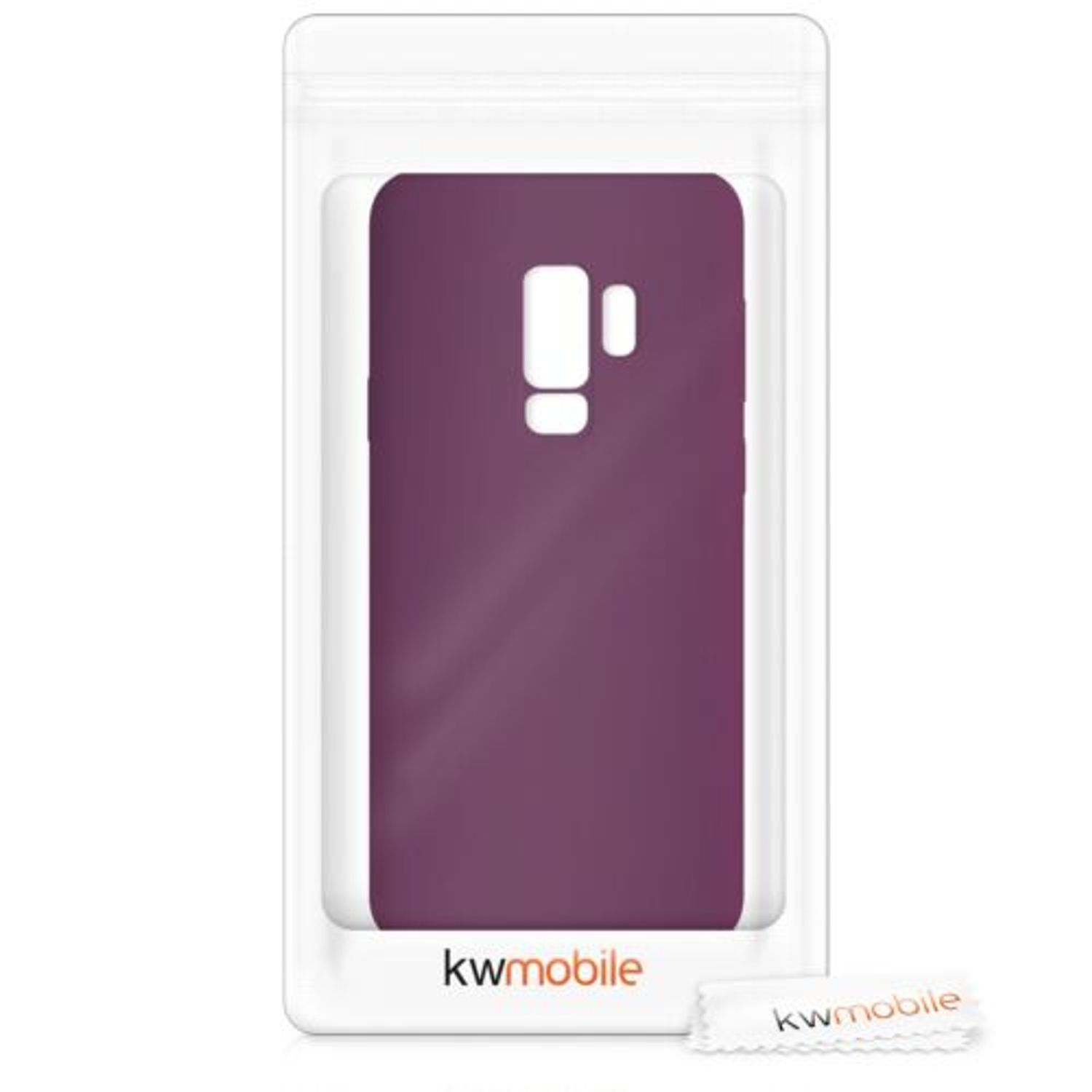 Husa pentru Samsung Galaxy S9 Plus, Silicon, Violet, 44183.187 fotografia produsului View 7 L