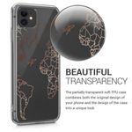Husa pentru Apple iPhone 11, Silicon, Rose Gold, 49785.25 fotografia produsului View 4 S