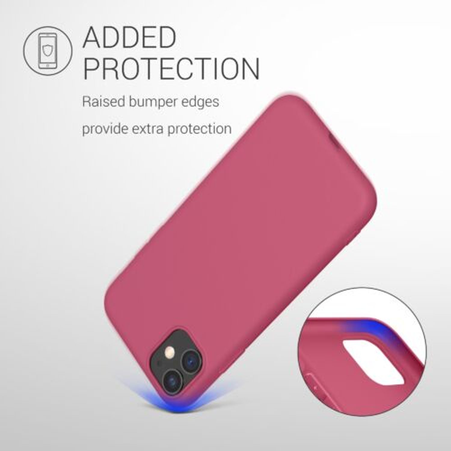 Husa pentru Apple iPhone 11, Silicon, Violet, 49787.100 fotografia produsului View 7 L