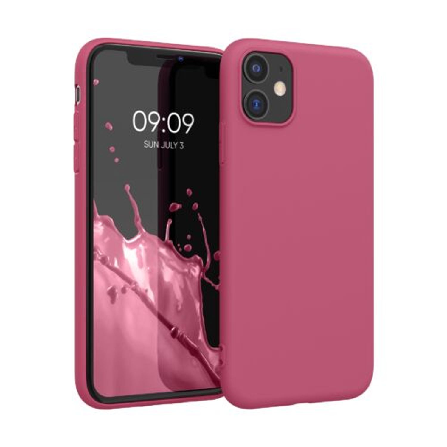 Husa pentru Apple iPhone 11, Silicon, Violet, 49787.100 fotografia produsului