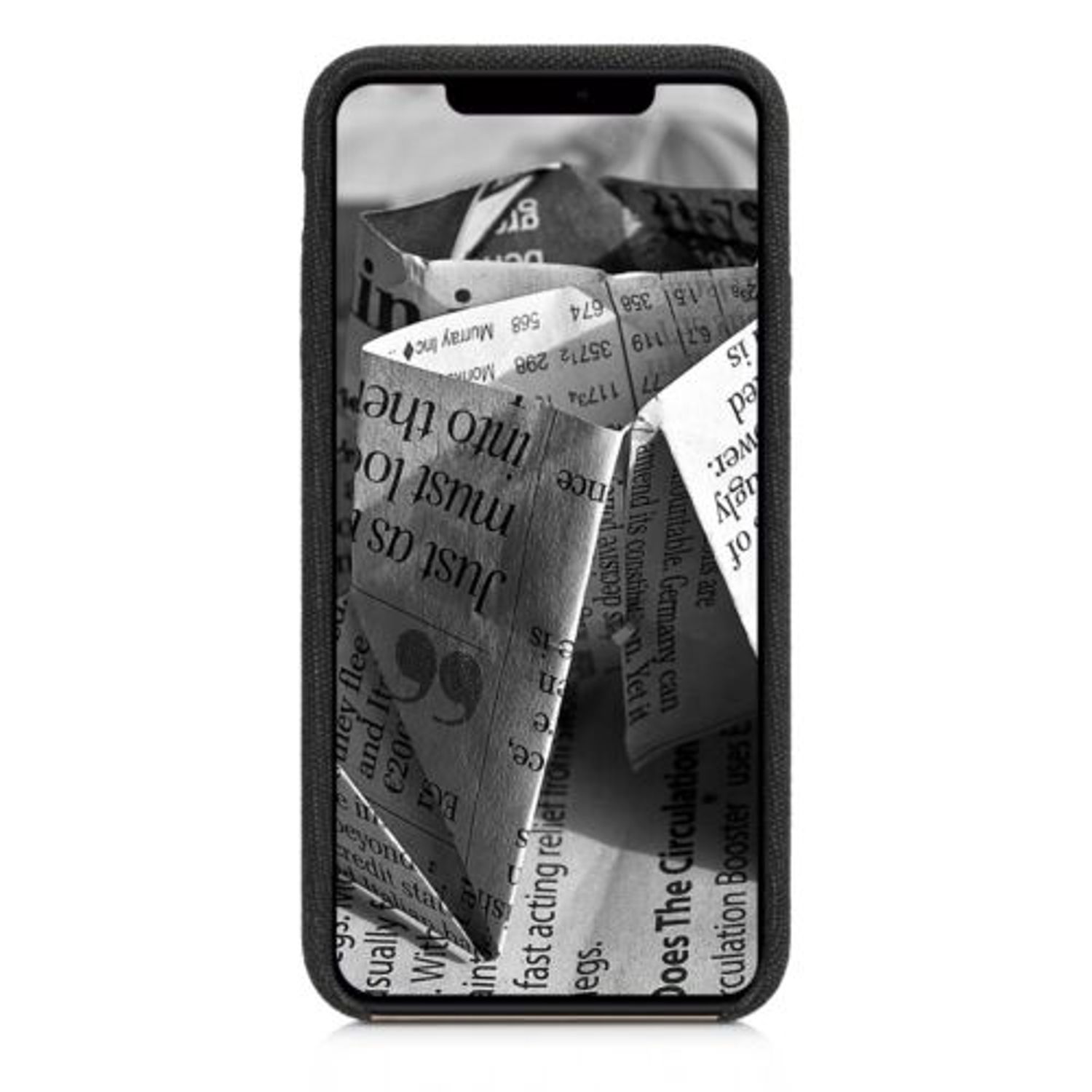 Husa pentru Apple iPhone 11 Pro, Textil, Gri, 49804.19 fotografia produsului View 3 L