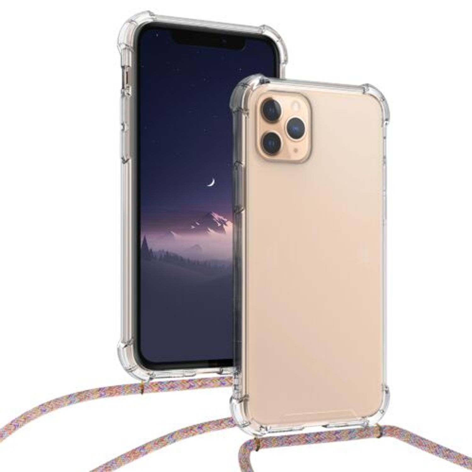 Husa pentru iPhone 11 Pro, Silicon, Transparent, 49739.07 fotografia produsului View 5 L