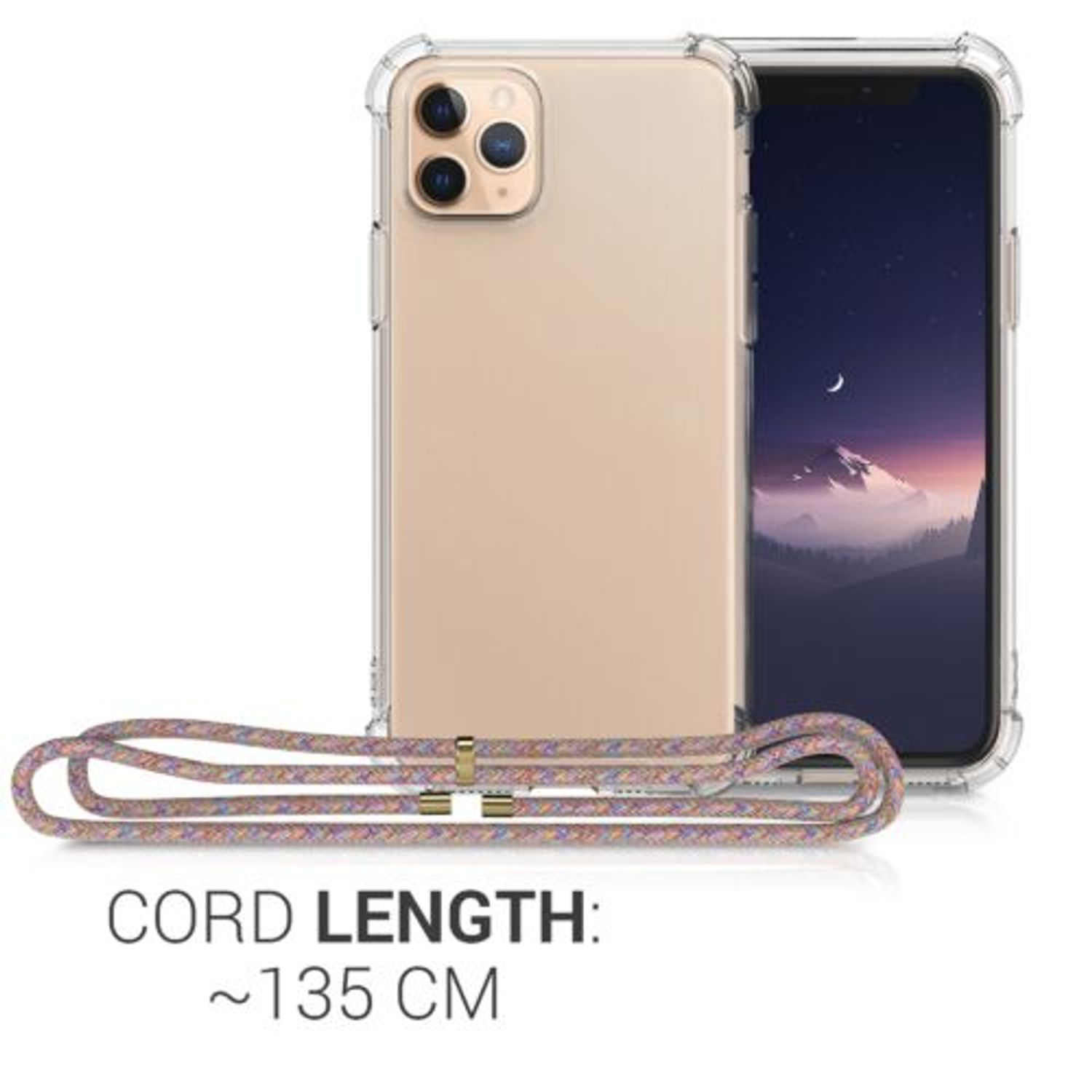 Husa pentru iPhone 11 Pro, Silicon, Transparent, 49739.07 fotografia produsului View 4 L