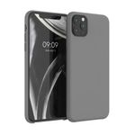 Husa pentru Apple iPhone 11 Pro Max, Silicon, Gri, 49725.155 fotografia produsului