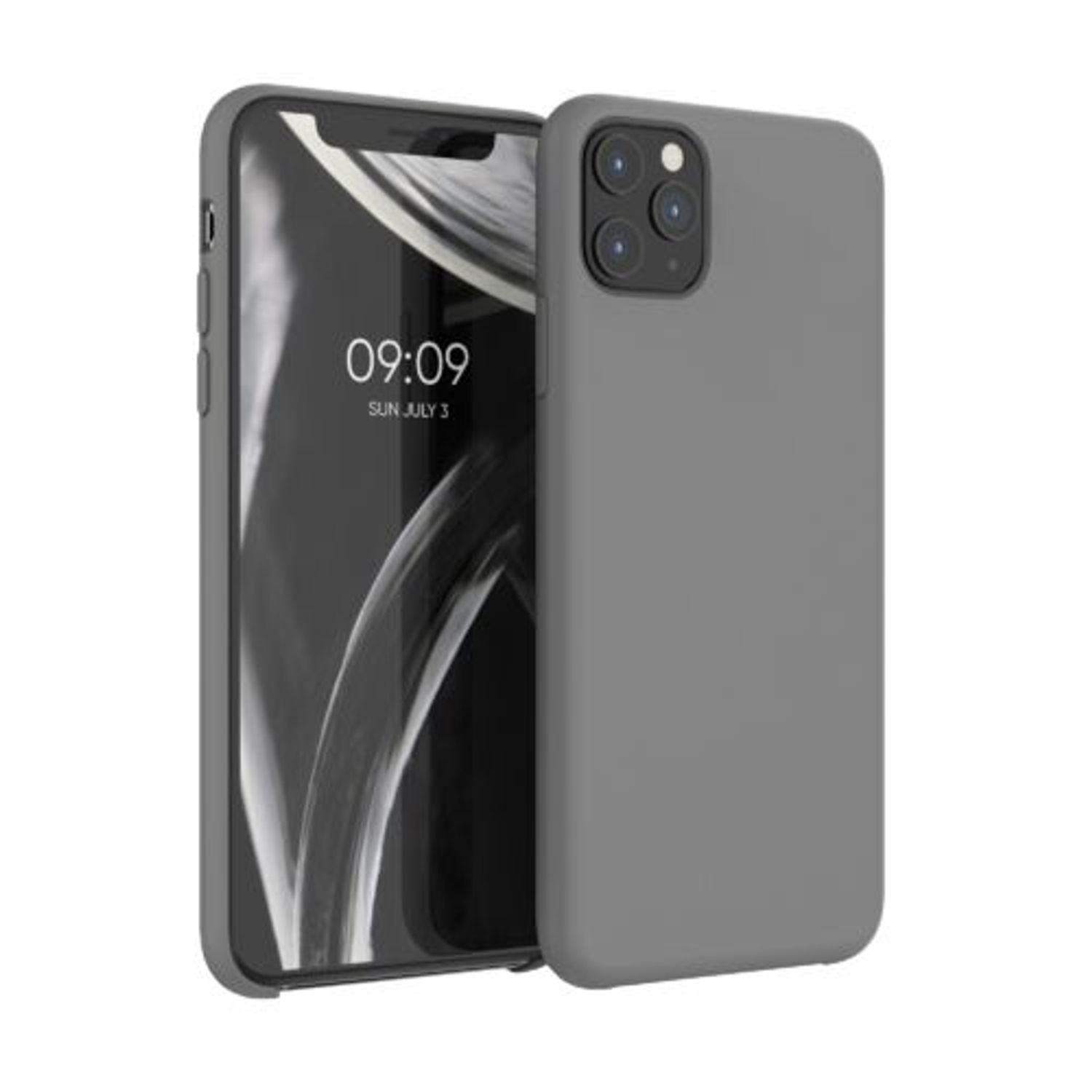 Husa pentru Apple iPhone 11 Pro Max, Silicon, Gri, 49725.155 fotografia produsului