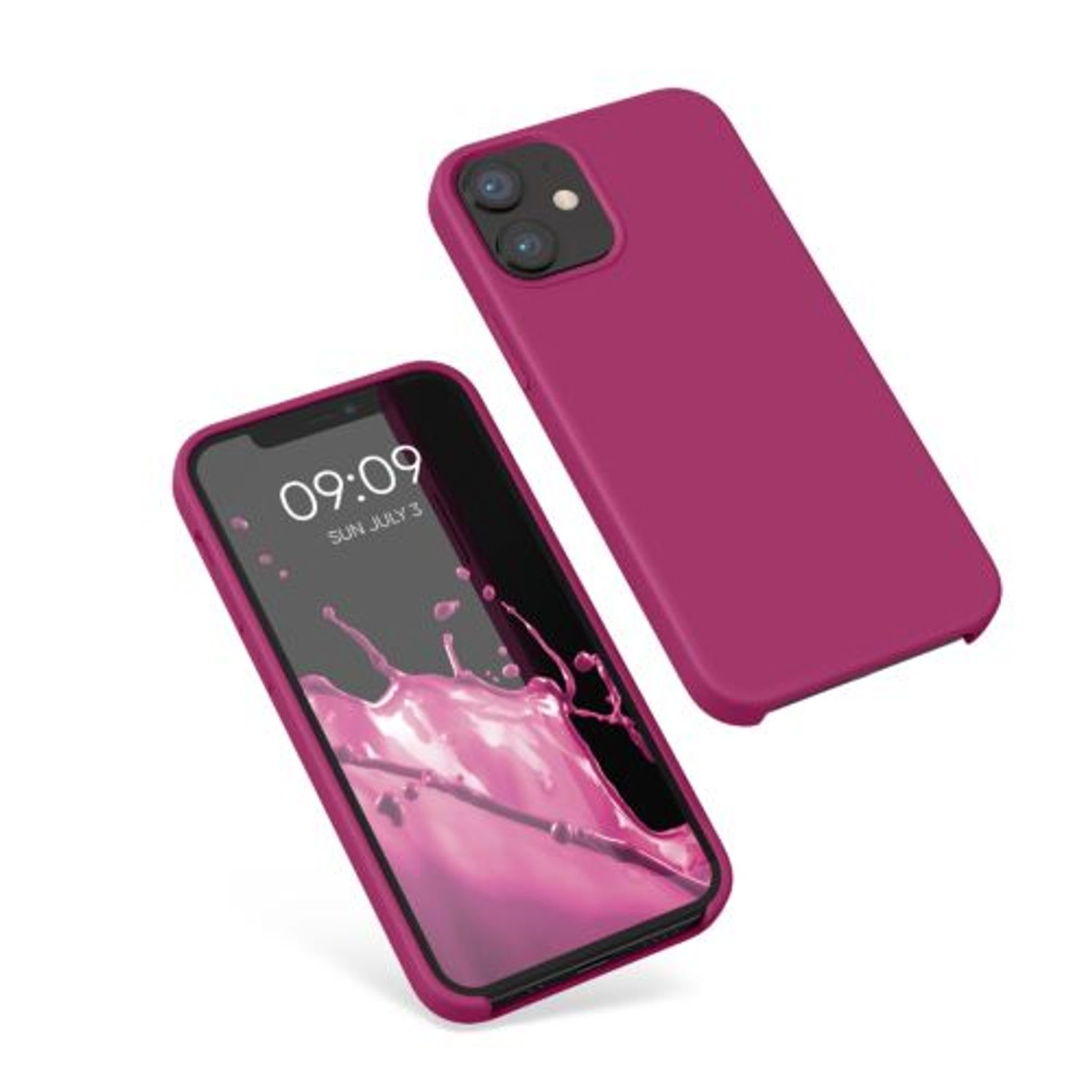 Husa pentru Apple iPhone 12 Mini, Silicon, Roz, 52640.175 fotografia produsului View 2 L