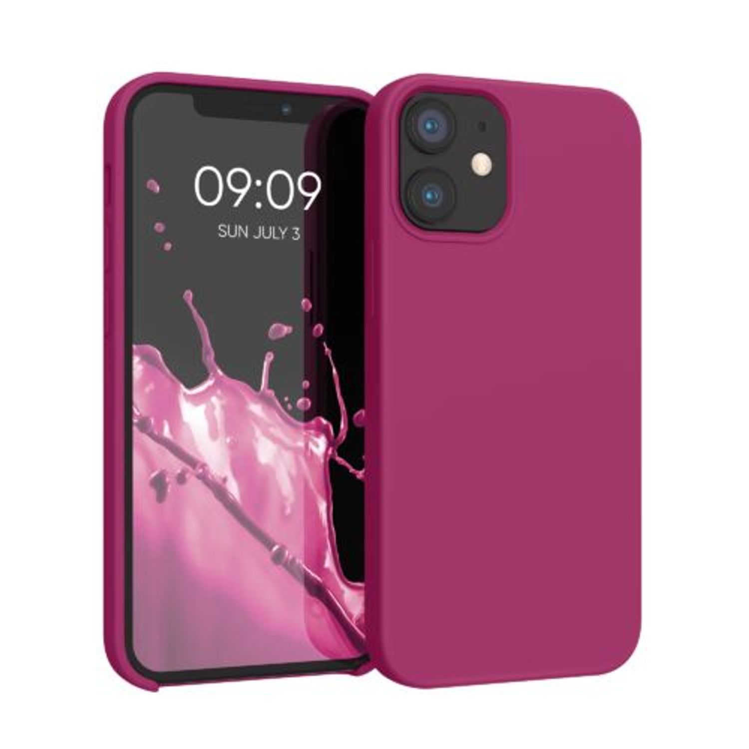 Husa pentru Apple iPhone 12 Mini, Silicon, Roz, 52640.175 fotografia produsului