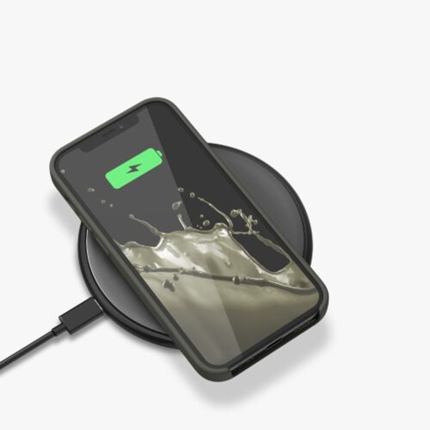 Husa pentru Apple iPhone 12 Mini, Silicon, Verde, 52640.107 fotografia produsului View 11 L