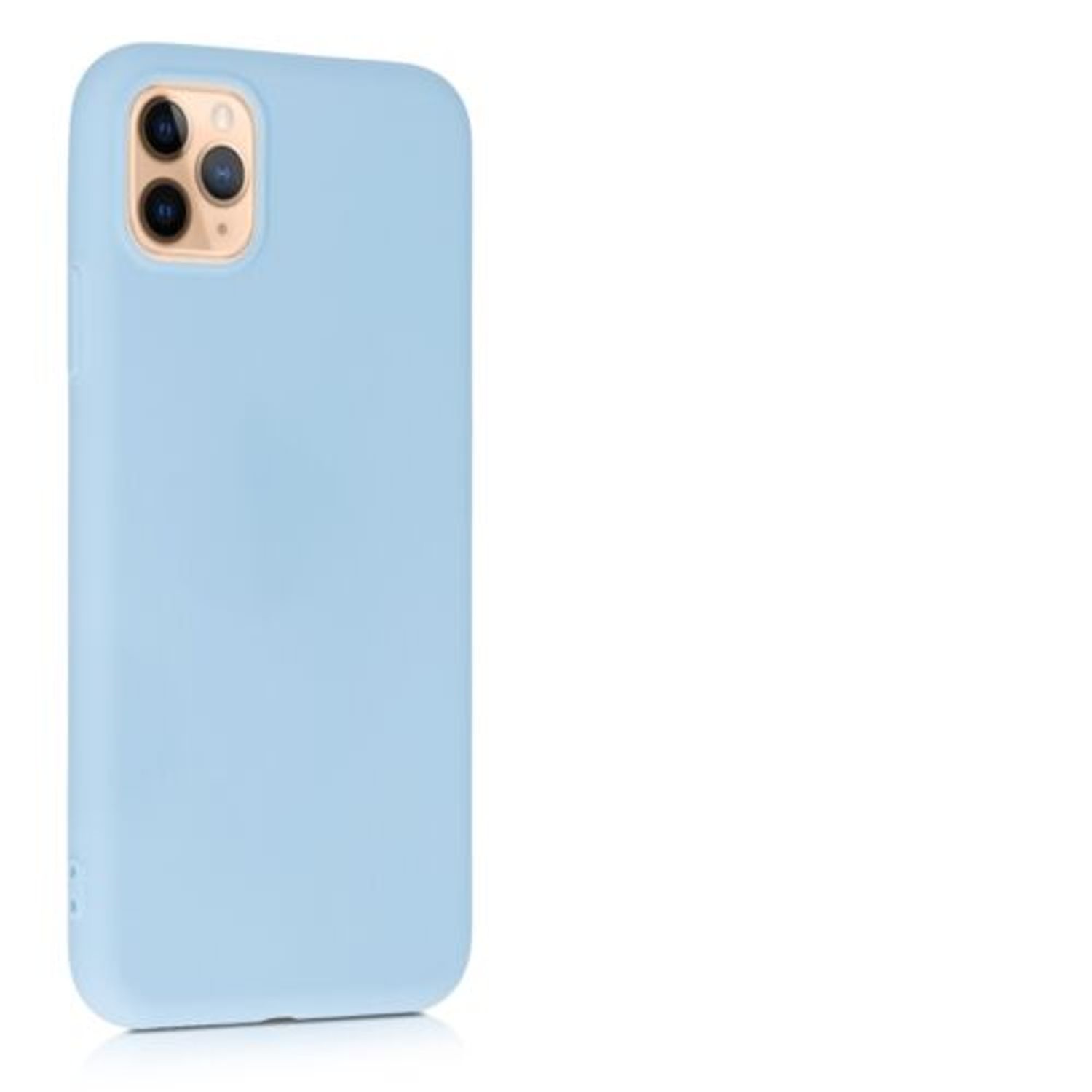 Husa pentru Apple iPhone 11 Pro Max, Silicon, Albastru, 49789.58 fotografia produsului View 8 L