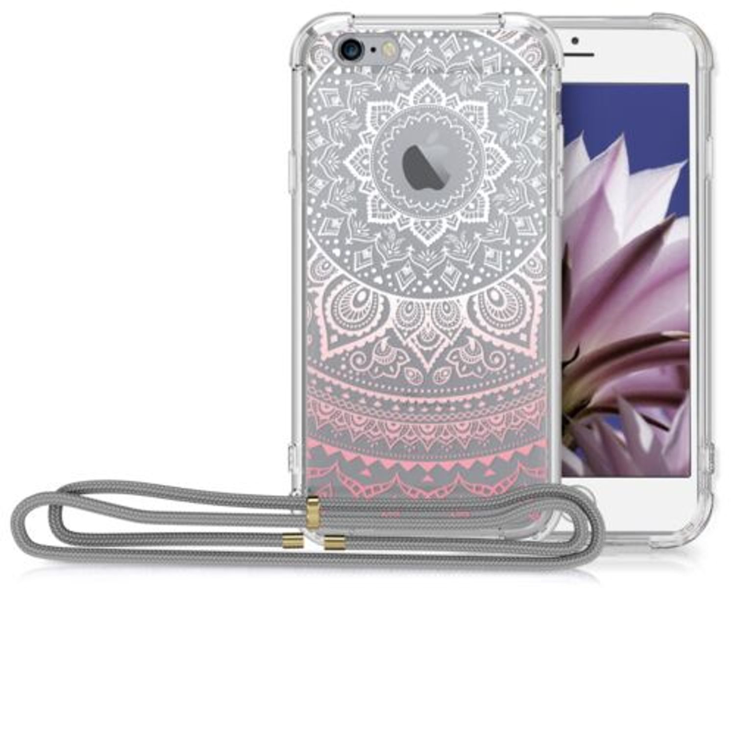Husa pentru Apple iPhone 6/iPhone 6s, Silicon, Roz, 48423.06 fotografia produsului View 6 L