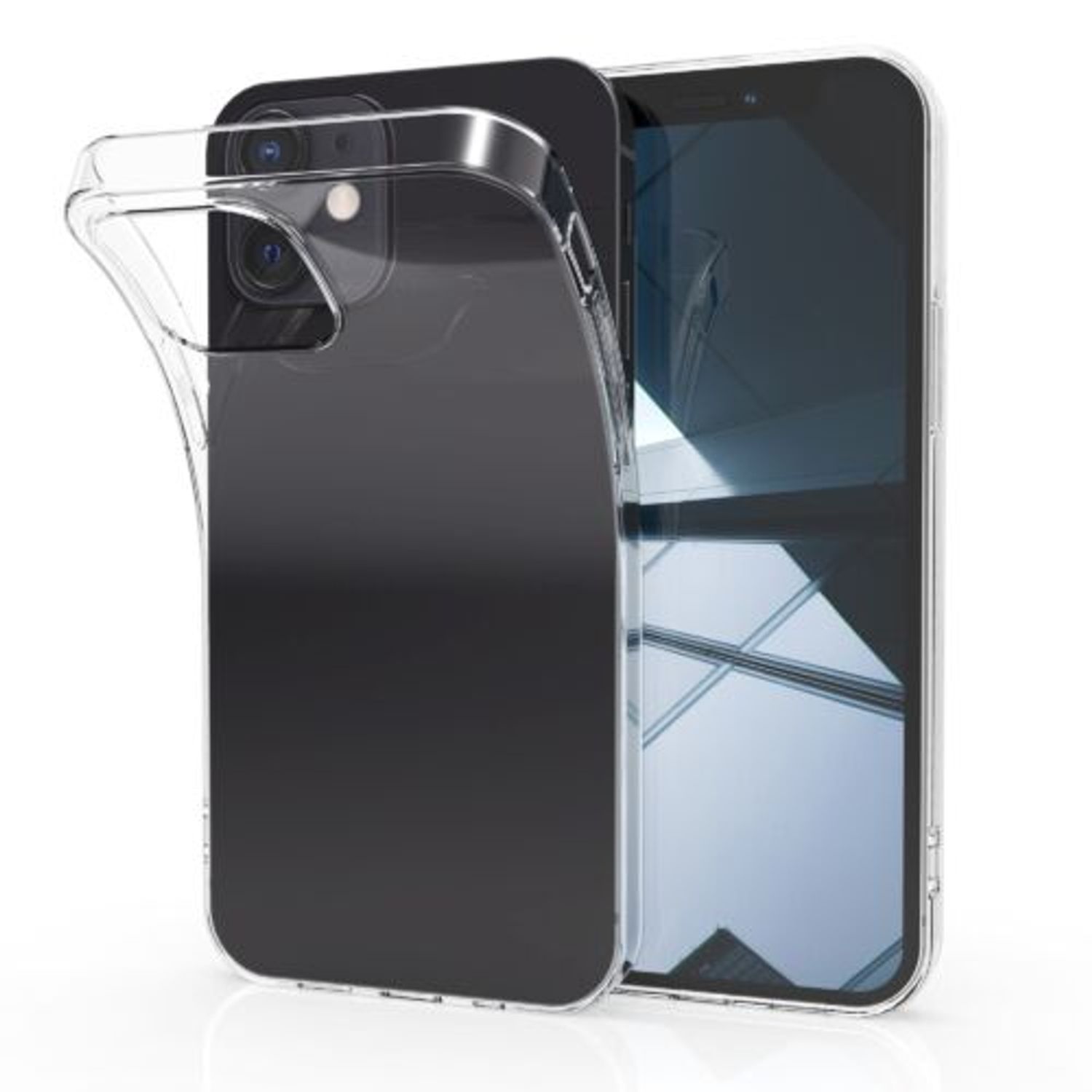 Husa pentru Apple iPhone 12 Mini, Silicon, Transparent, 54408.03 fotografia produsului