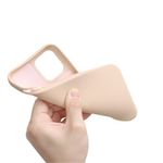 Husa pentru Apple iPhone 12 Pro Max, Silicon, Crem, 52714.154 fotografia produsului View 8 S