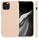 Husa pentru Apple iPhone 12 Pro Max, Silicon, Crem, 52714.154 fotografia produsului View 2 S