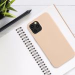 Husa pentru Apple iPhone 12 Pro Max, Silicon, Crem, 52714.154 fotografia produsului View 3 S