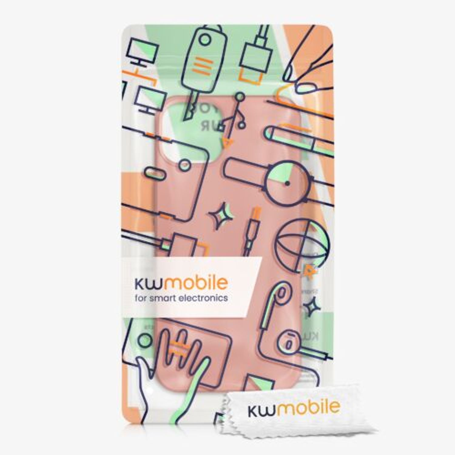 Husa pentru iPhone 13, Silicon, Rose Gold, 55948.215 fotografia produsului View 8 L