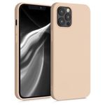 Husa pentru Apple iPhone 12 Pro Max, Silicon, Crem, 52714.154 fotografia produsului