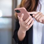 Husa pentru iPhone 13, Silicon, Roz, 55944.193 fotografia produsului View 10 S